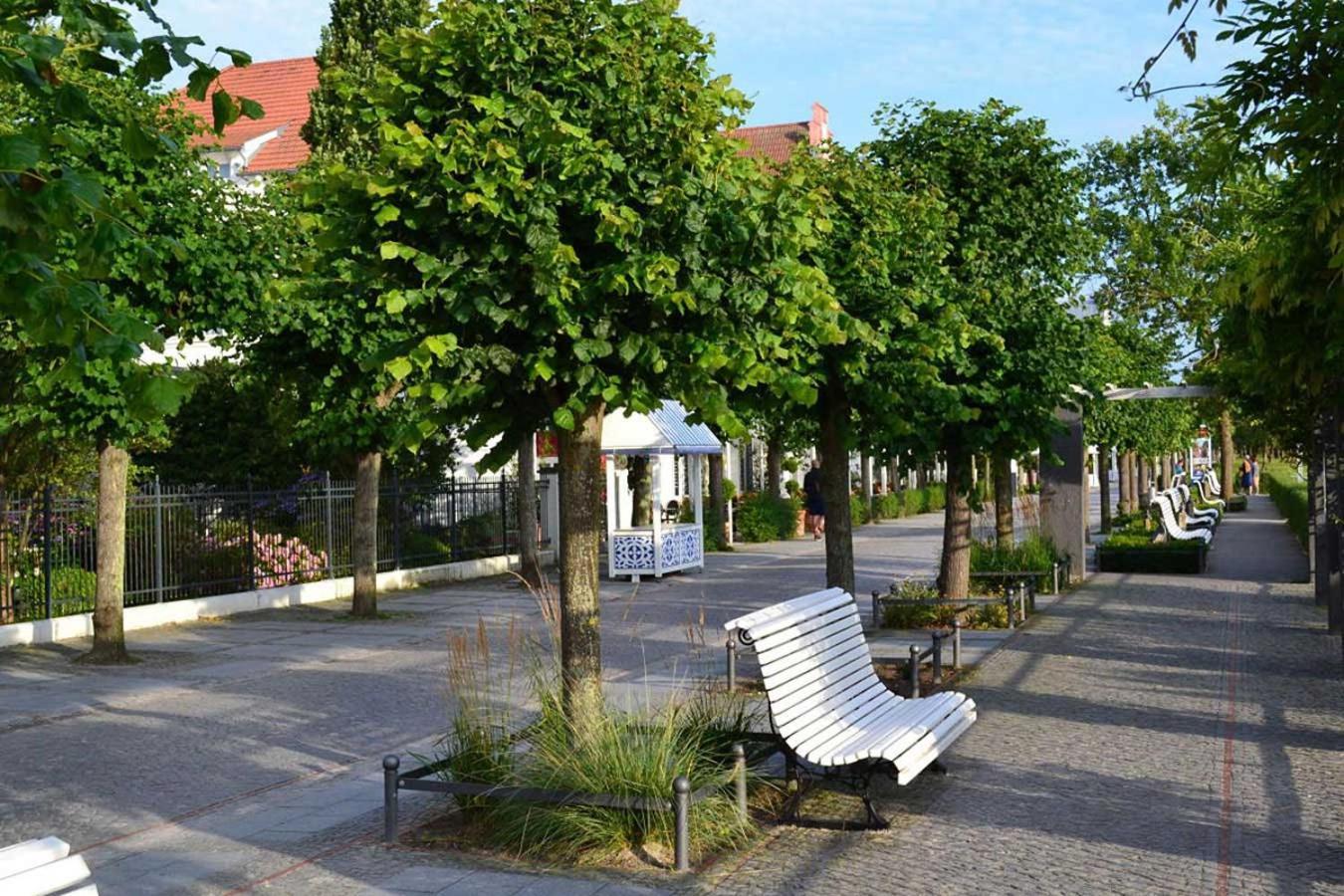 Apartment Strandgefluester App2 - Strandpromenade Seitlicher Meerblick, Strandkorb Saisonal Ostseebad Binz