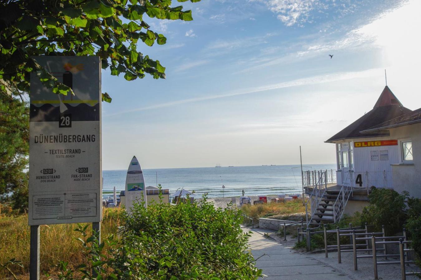 Apartment Strandgefluester App2 - Strandpromenade Seitlicher Meerblick, Strandkorb Saisonal