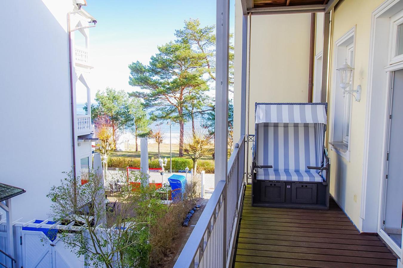 Apartment Strandgefluester App2 - Strandpromenade Seitlicher Meerblick, Strandkorb Saisonal
